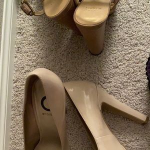Guess Beige high heel shoes